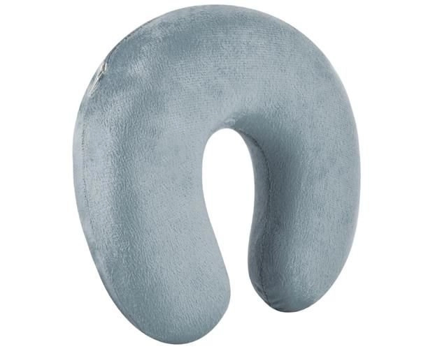 Coussin de voyage gris