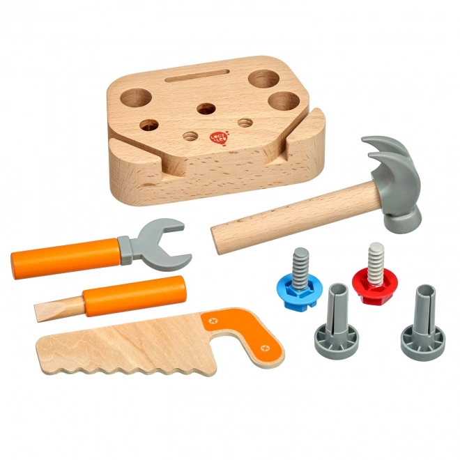 Lucy & Leo Petit charpentier - ensemble d'outils en bois