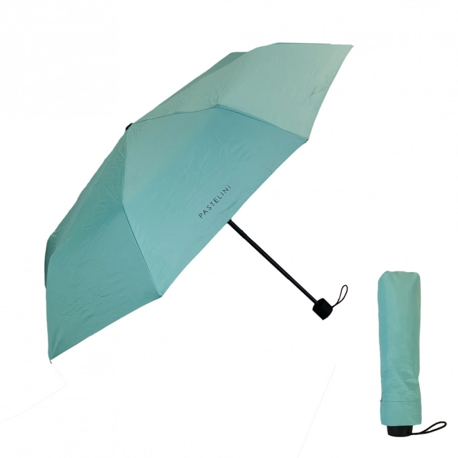 Parapluie pliant féminin Pastelini vert