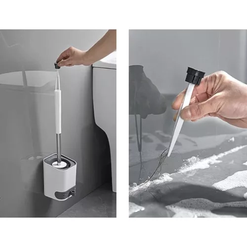 Brosse en silicone Ruhhy pour salle de bain 23808