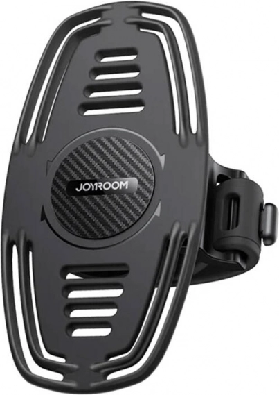 joyroom support de téléphone en silicone pour vélo zs382 (noir)