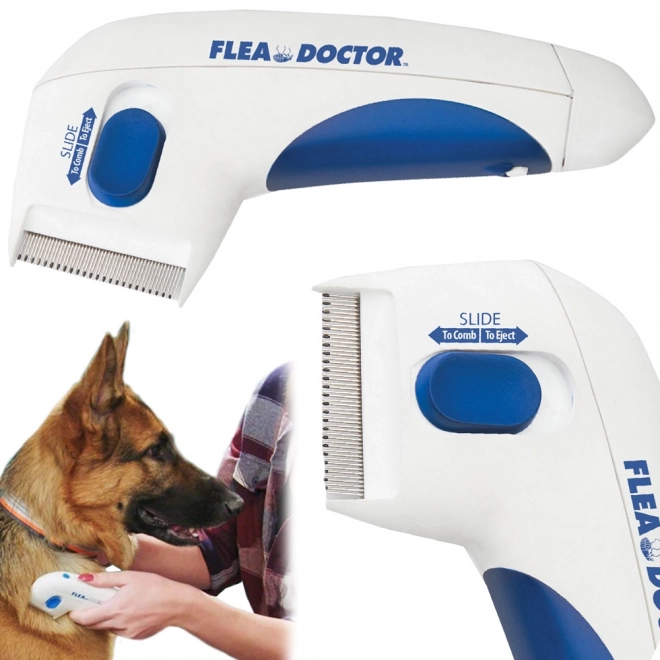Peigne électrique anti-puces pour chiens et chats