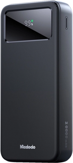 Batterie externe Mcdodo avec écran numérique 20000mAh, noir