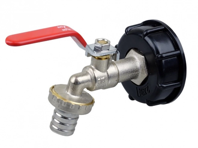 Robinet pour réservoir Mauser 1000L avec valve de tuyau