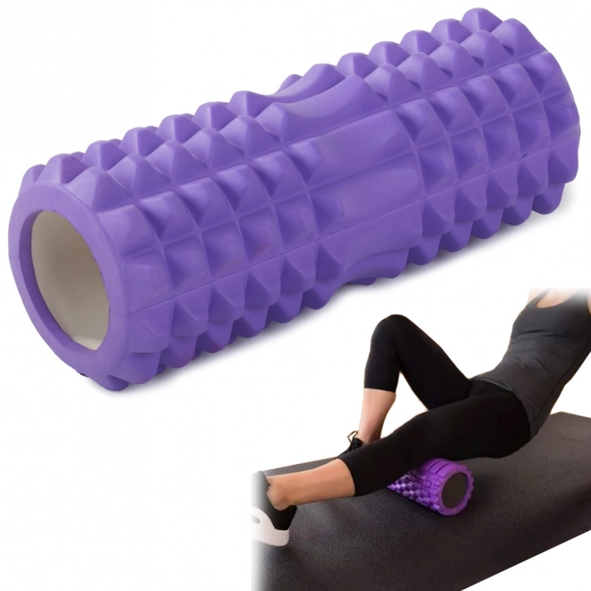 Rouleau de massage pour le dos Crossfit yoga Fit rouleau de massage avec reliefs