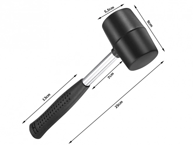 Maillet en caoutchouc anti-reflet pour pavage