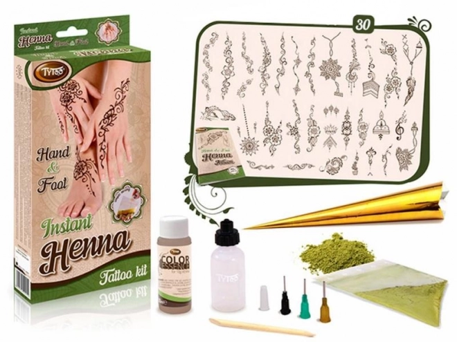 TyToo Henna pour les mains et pieds