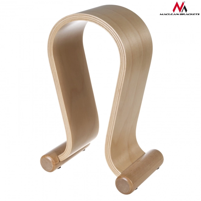 Support pour casque chêne clair
