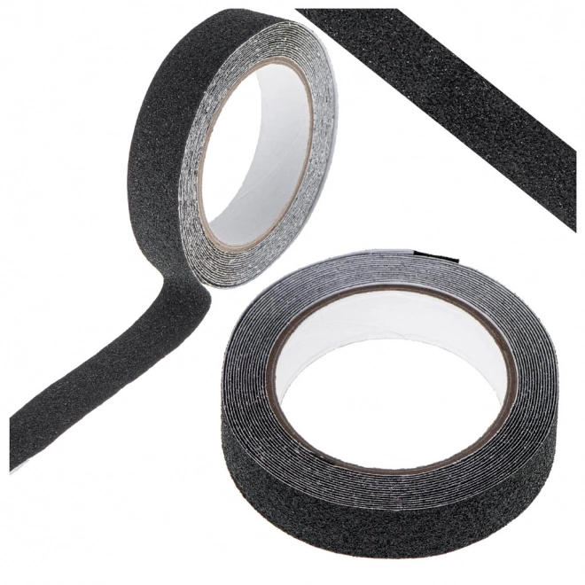 Ruban de sécurité antidérapant 2,5 cm x 5 m noir-jaune – Noir