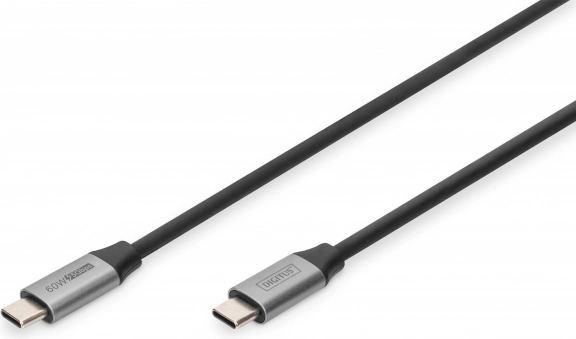 Câble USB‑C 3.0, 60 W, 5 Gbit/s, USB‑C vers USB‑C, 1 m, noir