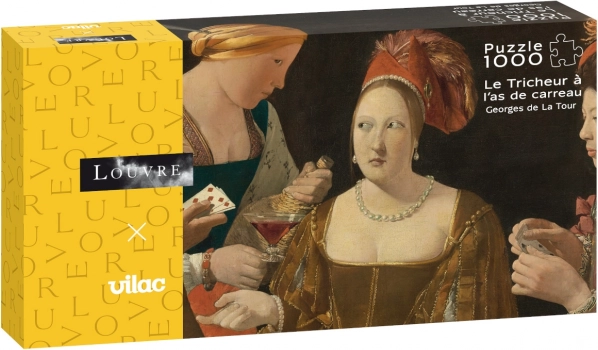 Vilac Puzzle Le Tricheur à l'as de carreau 1000 pièces