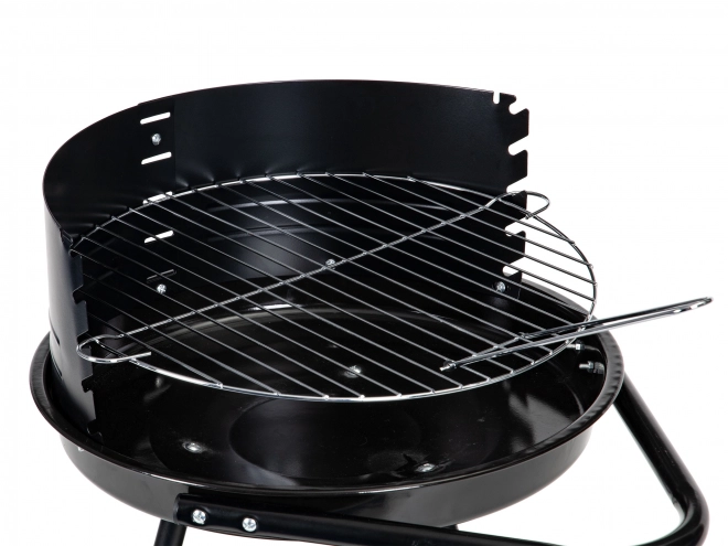 Gril de jardin rond avec hauteur de grille réglable