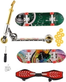 Tout-en-un : skate, wave et trottinette