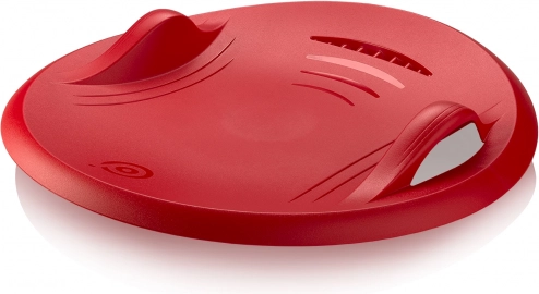 Assiette de neige Supernova 60 cm rouge