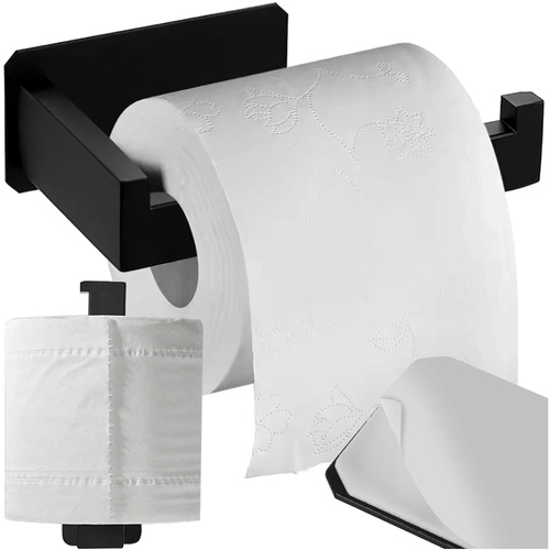 Support de papier toilette mural de style loft noir