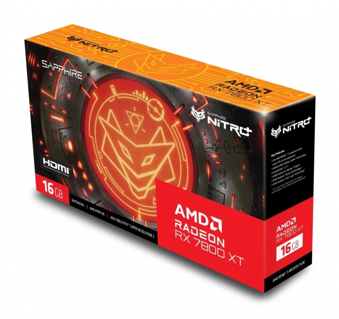 Carte graphique Sapphire Radeon RX 7800 XT Nitro+