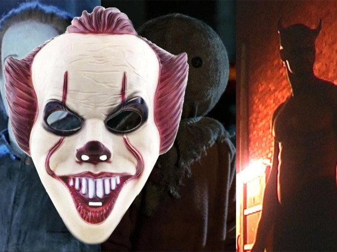 Masque de clown Pennywise d'Halloween