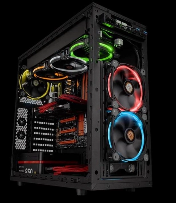 Ventilateur Thermaltake Riing 12 RGB LED ensemble 3 pcs