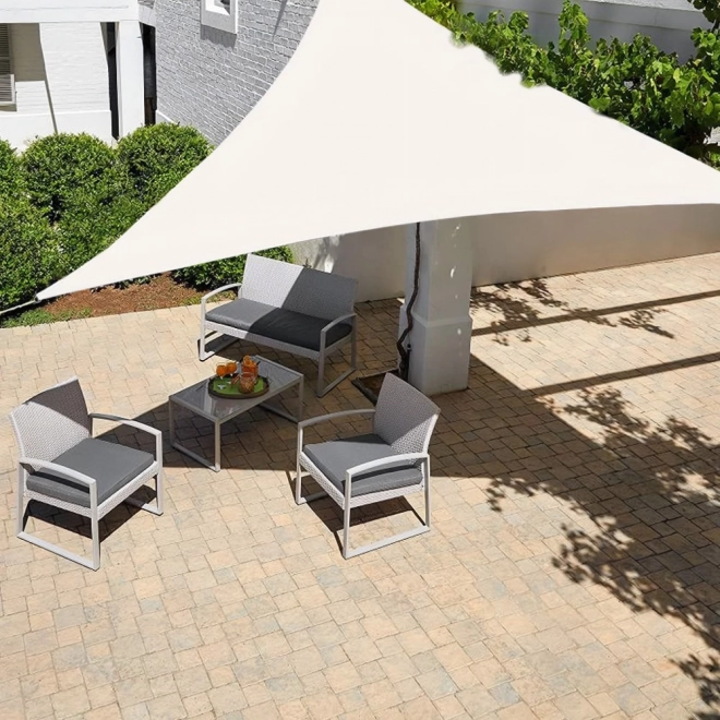 Tente solaire résistante à l'eau 4x4x4m ModernHome - beige
