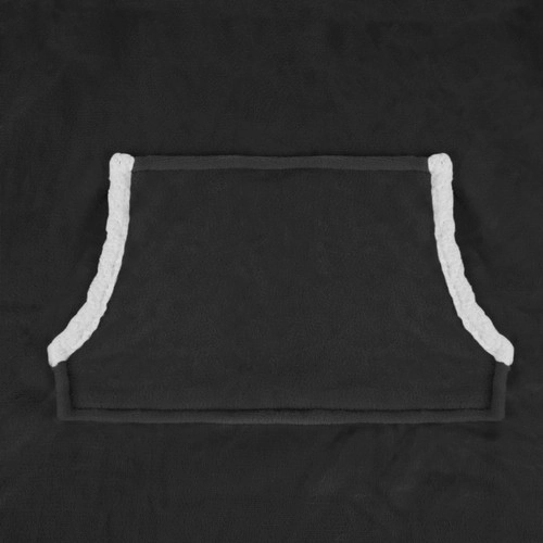 Mikina XXL - Couverture noire Ruhhy 24403