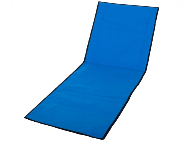 Tapis de plage avec dossier - bleu marine