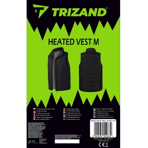 M USB Gilet chauffant Trizand 22126