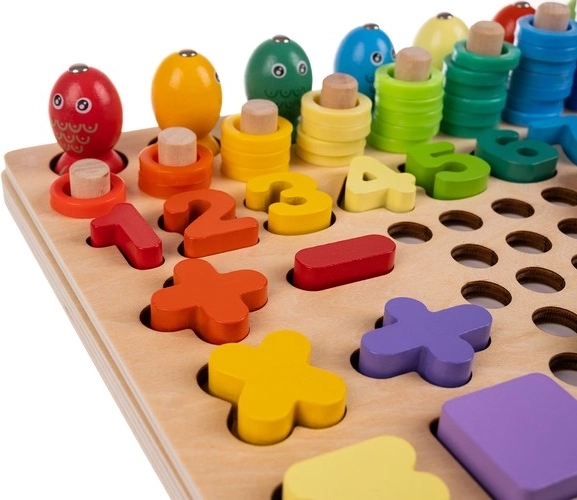 Apprendre en jouant : chiffres, couleurs et formes