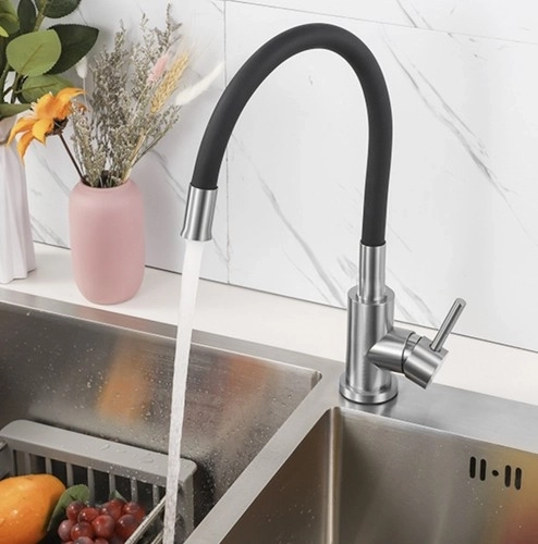 Robinet de cuisine - tuyau flexible Ruhhy 22821