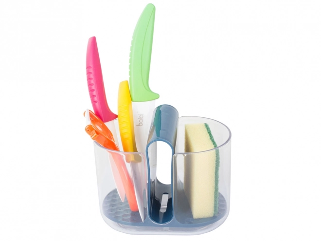 Organisateur de cuisine pour couverts avec égouttoir