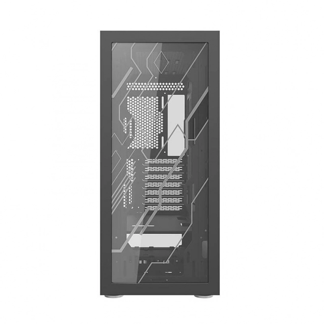 Boîtier d'ordinateur Darkflash DK210 (noir)