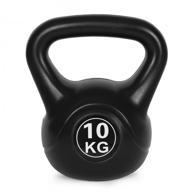 Kettlebell pour l'entraînement noir - 10kg