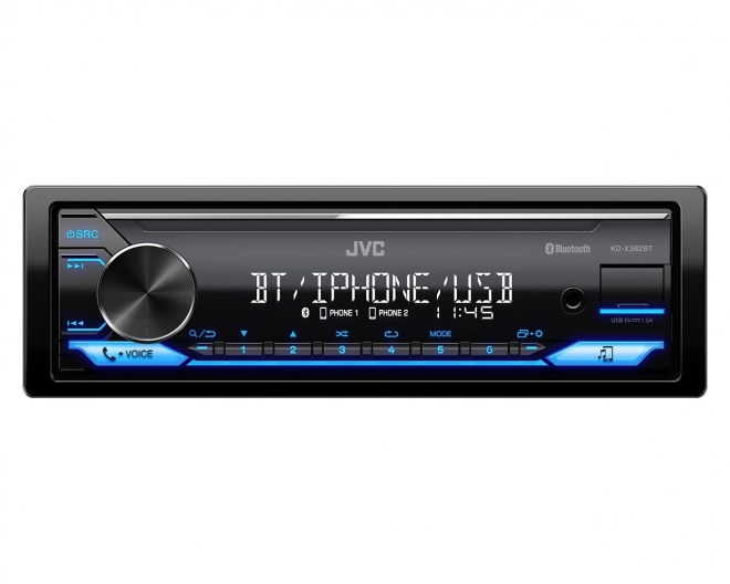 Autoradio JVC KD-X382BT avec Bluetooth