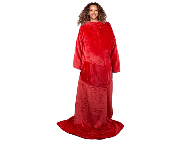 Deka avec manches polaire chaude robe de chambre néon