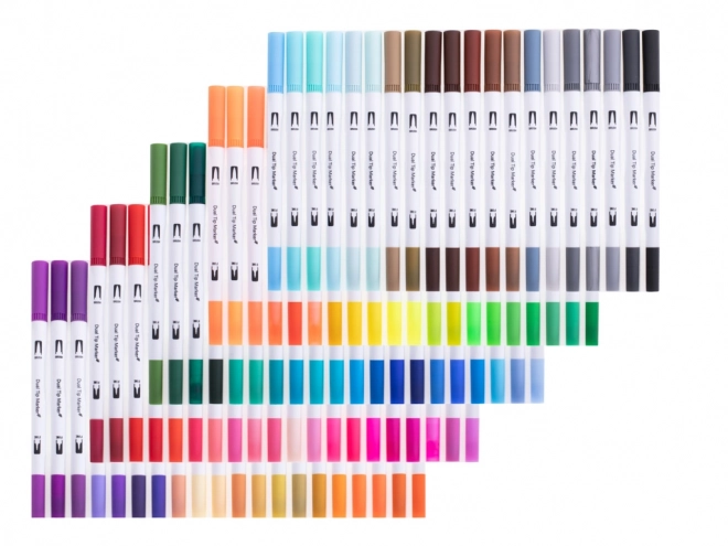 Feutres colorés 100 pcs