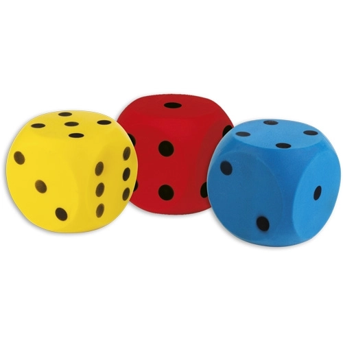 Androni Cube doux - taille 16 cm, bleu