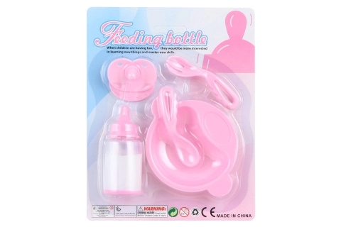 Accessoires pour poupées avec assiette