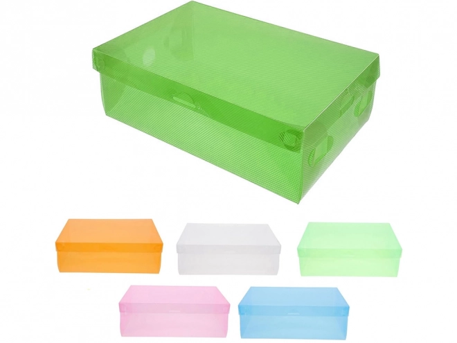 Boîtes à chaussures transparentes multicolores 10pcs