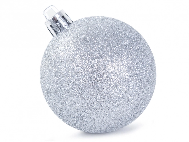 Décorations de Noël argentées - ensemble de 100 pièces