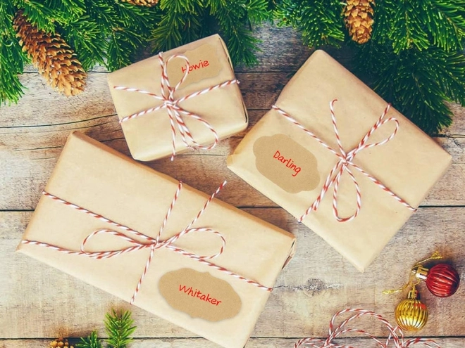 Étiquettes autocollantes pour épices et cadeaux