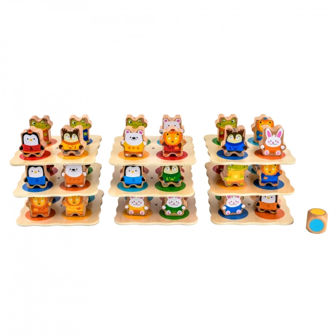 Lucy & Leo Tour des Animaux – ensemble de jeu en bois