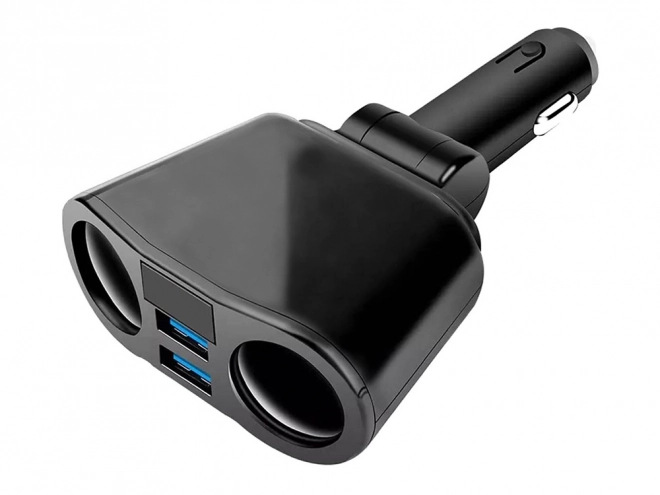Prise allume-cigare avec répartiteur et chargeur USB