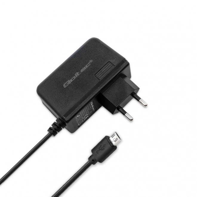 Chargeur Qoltec 15W avec câble micro USB