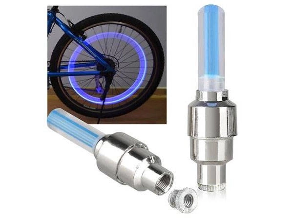 Valves lumineuses pour vélo - ensemble de 2 pièces