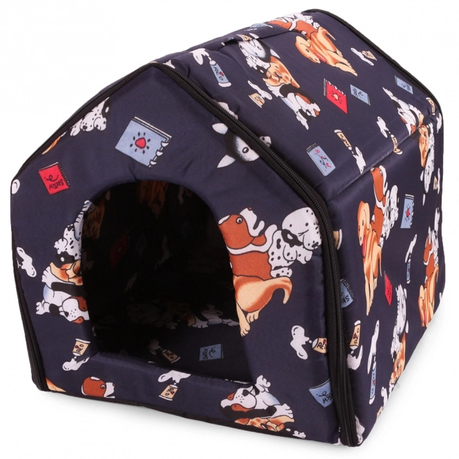 Maison textile pour chiens et chats XL