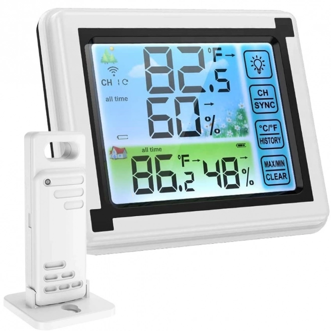 Station météo sans fil avec hygromètre