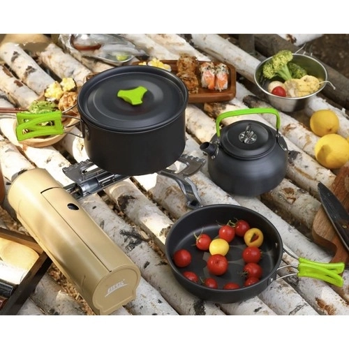 Vaisselle de voyage Trizand 18 pièces pour le camping