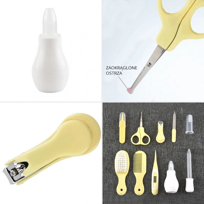 Ensemble pour les soins des enfants et des nourrissons 10 articles - rose