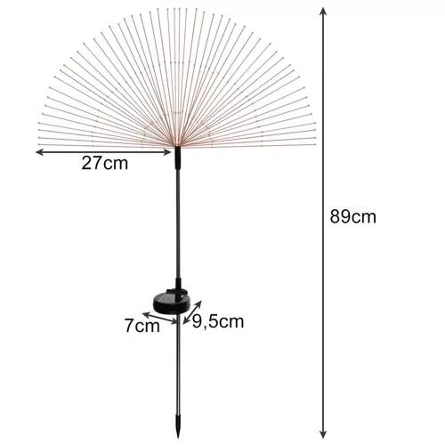 Lampe solaire de jardin Gardlov 23561
