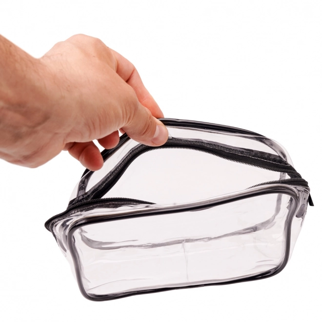 Ensemble de trousses de toilette transparentes de voyage - 3 pièces
