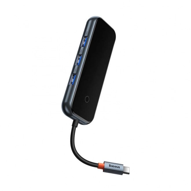 Baseus Hub USB-C vers 4x USB 3.0 Gris Foncé